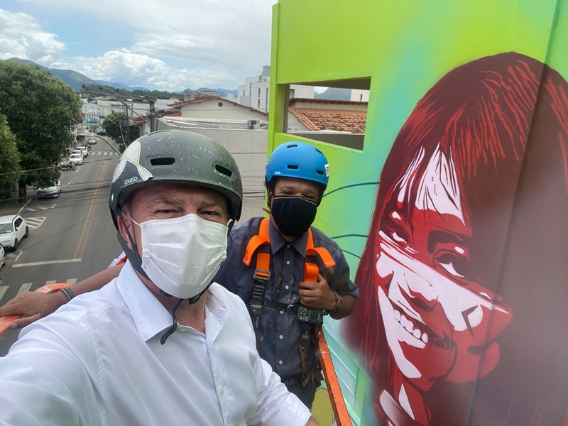 Governador visita obras do Centro de Referência das Juventudes (CRJ) Aracruz