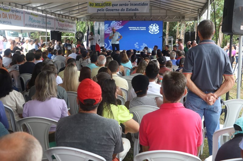 São Roque do Canaã recebe obras e novos investimentos do Governo do Estado