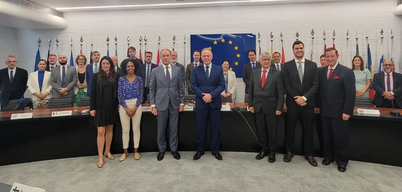 Reunião com delegação da União Europeia no Brasil trata sobre mudanças climáticas