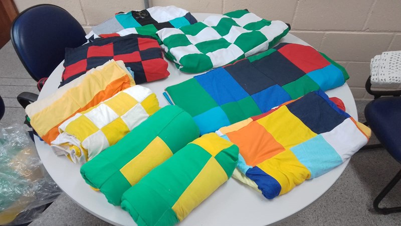 Itens produzidos no sistema prisional são doados à instituição de Viana