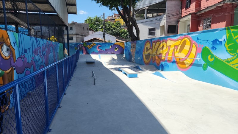 Escola da Rede Estadual inaugura pista de skate