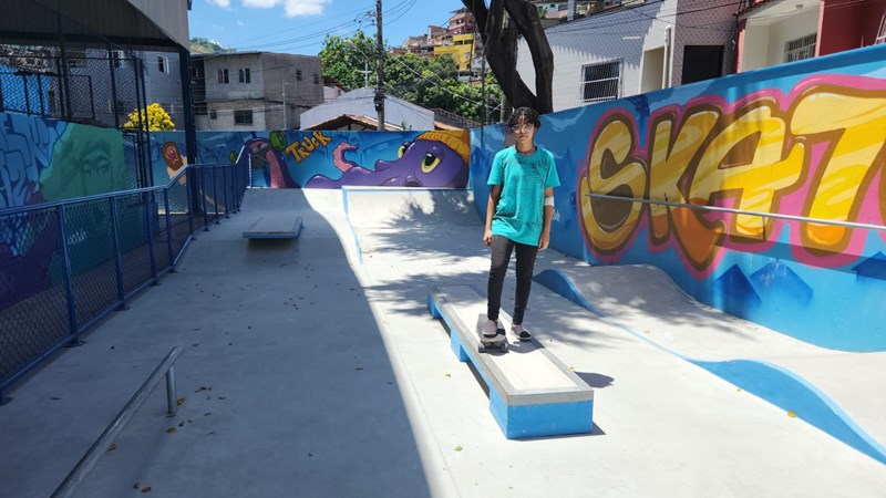 Escola da Rede Estadual inaugura pista de skate