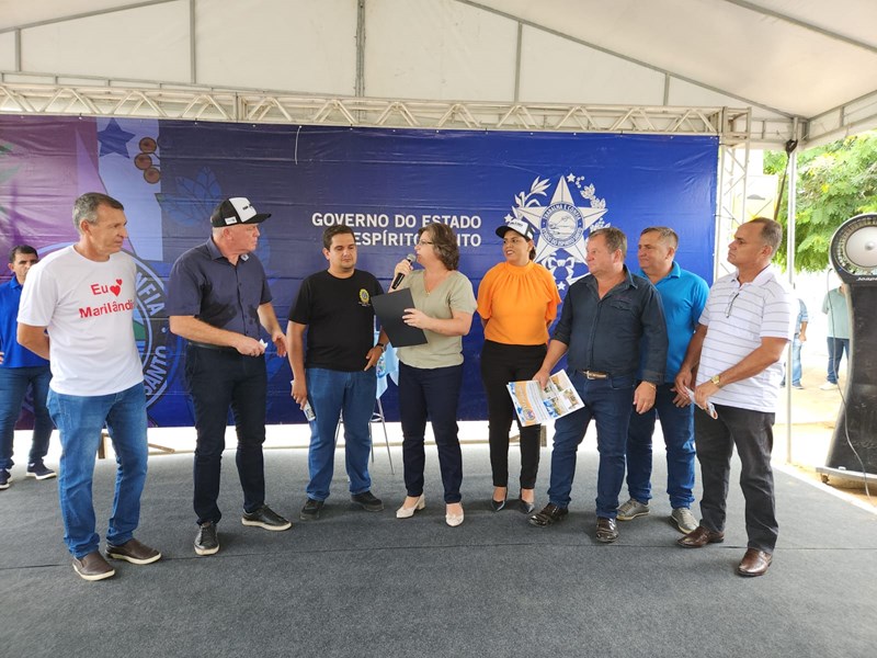 Casagrande inaugura obras e anuncia novos investimentos em Marilândia