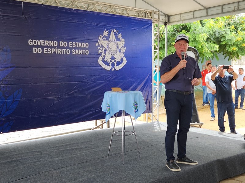 Casagrande inaugura obras e anuncia novos investimentos em Marilândia