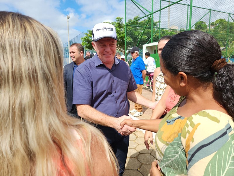 Casagrande inaugura obras e anuncia novos investimentos em Marilândia