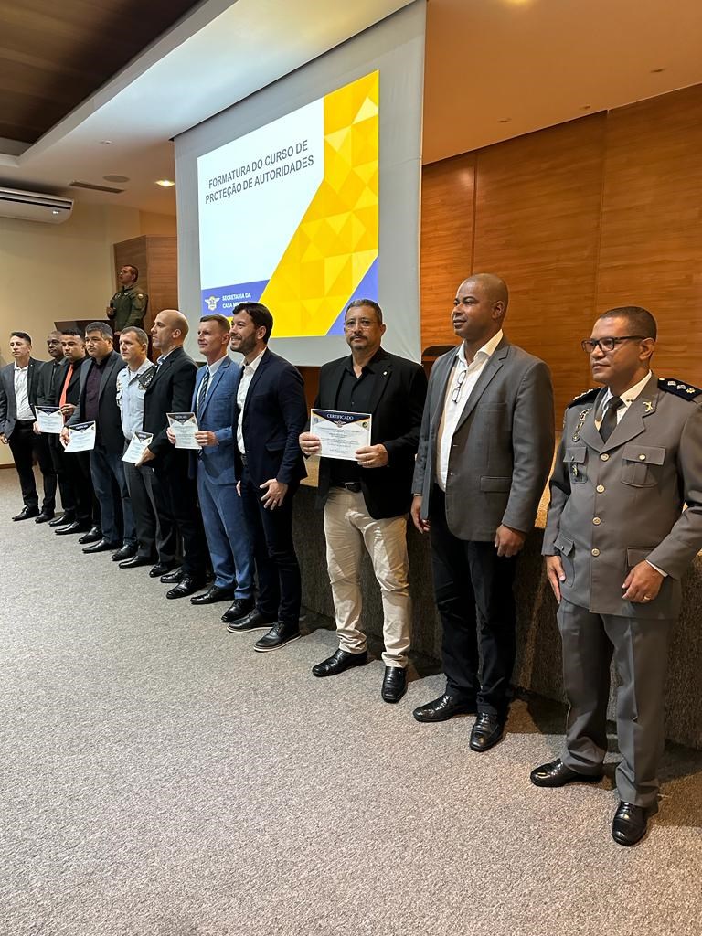 Casa Militar realiza formatura do sexto curso de proteção de autoridades