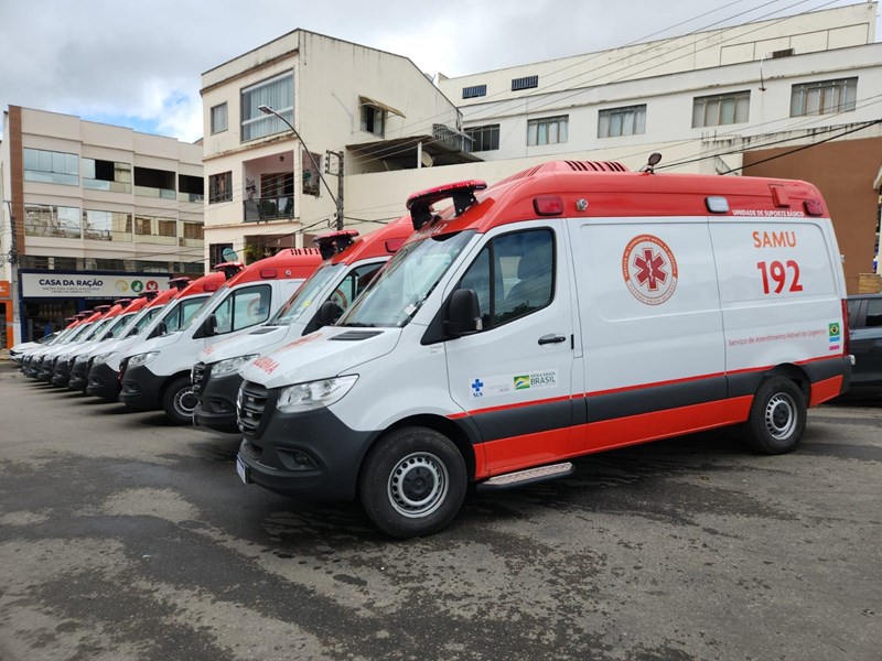 Governo entrega novas ambulâncias para fortalecer o SAMU 192 na região norte