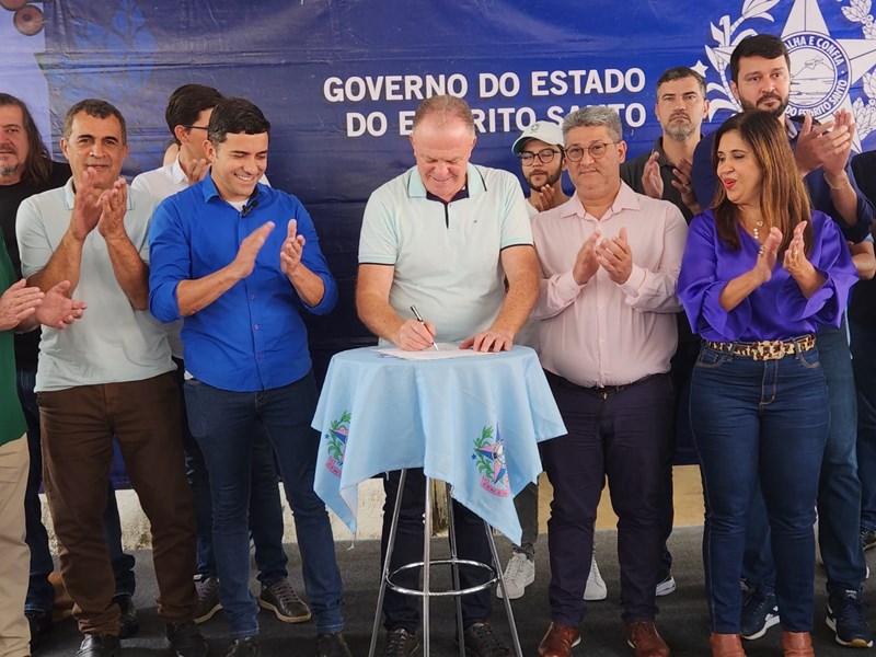 Governador autoriza início de obras do Caminhos do Campo em São Gabriel da Palha