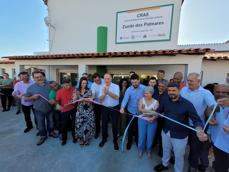 Casagrande inaugura obras e autoriza início de construção do Hospital do Câncer de Cachoeiro