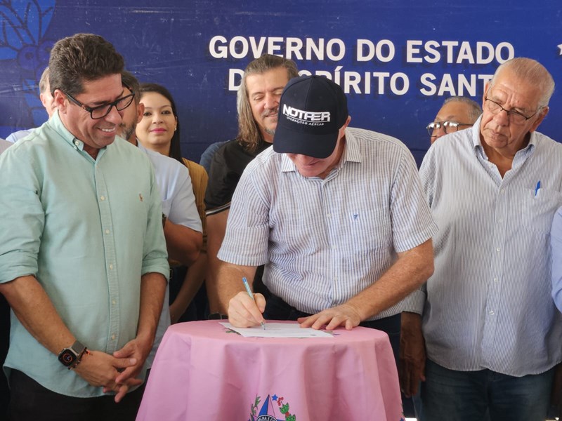Governador visita obras do Complexo de Saúde do Norte em São Mateus