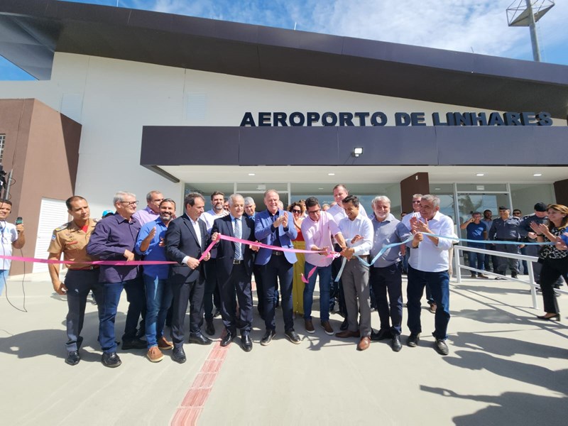 Novo Aeroporto Regional de Linhares é inaugurado pelo Governo do Estado