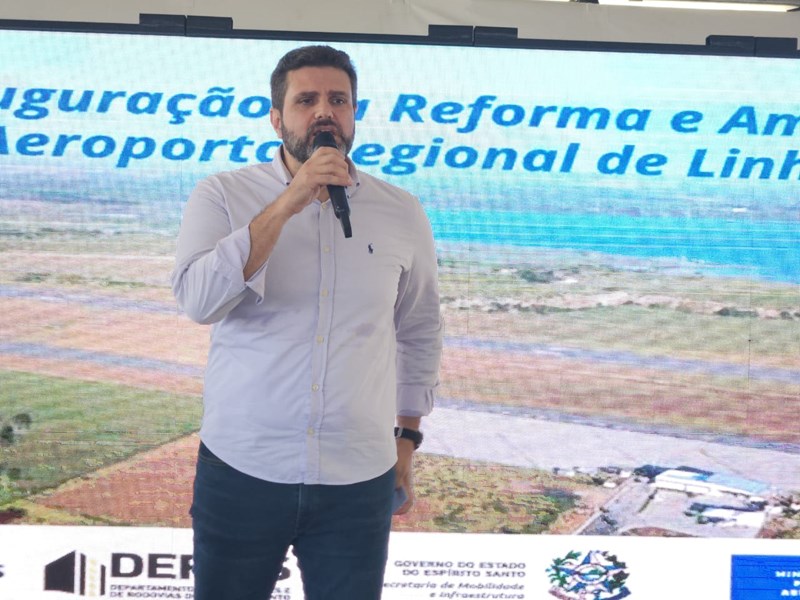 Novo Aeroporto Regional de Linhares é inaugurado pelo Governo do Estado