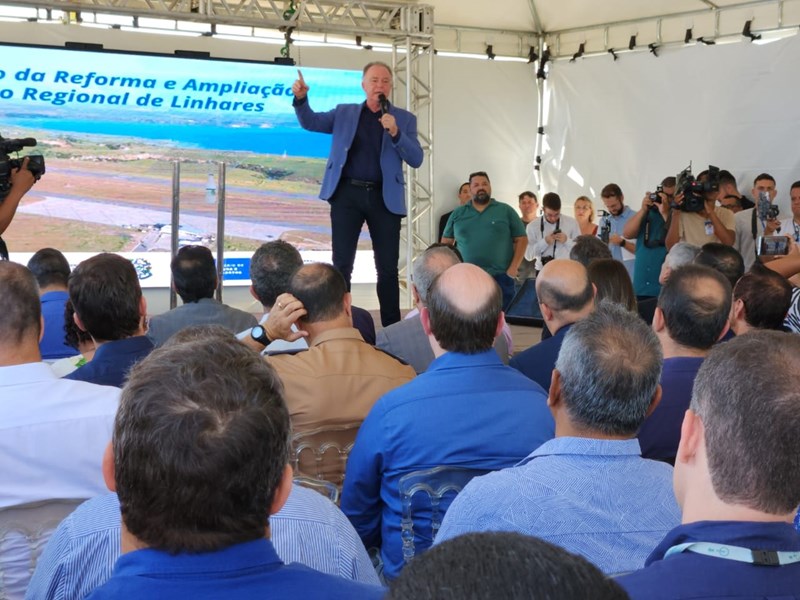 Novo Aeroporto Regional de Linhares é inaugurado pelo Governo do Estado