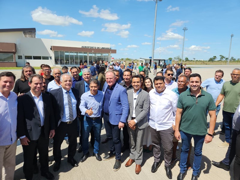 Novo Aeroporto Regional de Linhares é inaugurado pelo Governo do Estado