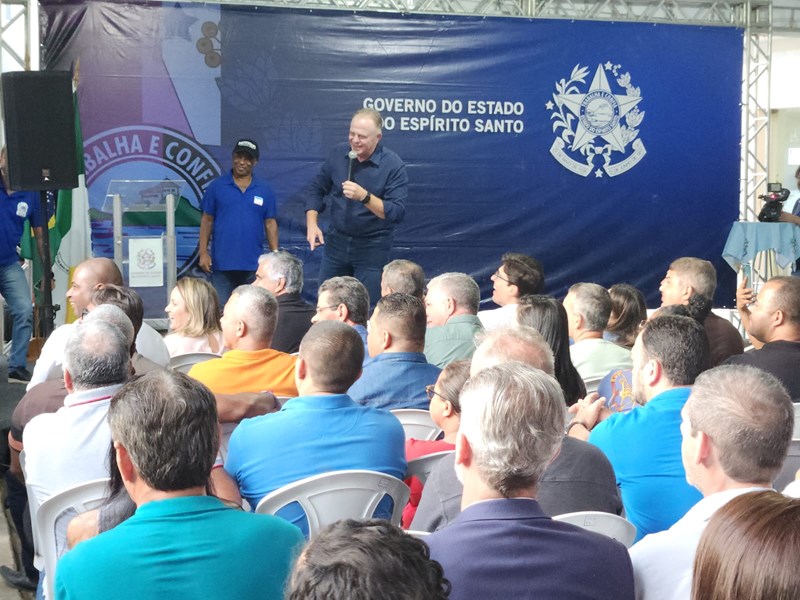 Casagrande anuncia pavimentação de ruas e nova unidade de saúde em Pancas