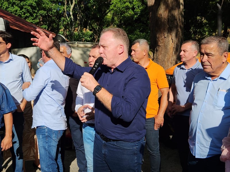 Casagrande anuncia pavimentação de ruas e nova unidade de saúde em Pancas