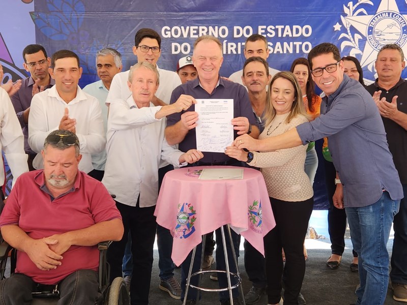 Governo entrega obras e anuncia novos investimentos em Alto Rio Novo