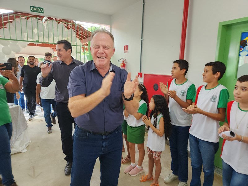 Casagrande inaugura barragem e anuncia novos investimentos em Águia Branca