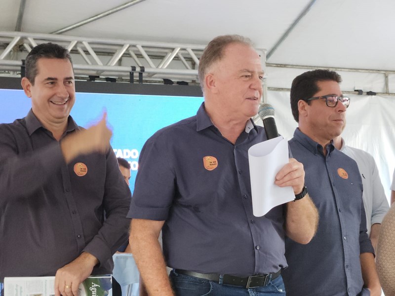 Casagrande inaugura barragem e anuncia novos investimentos em Águia Branca