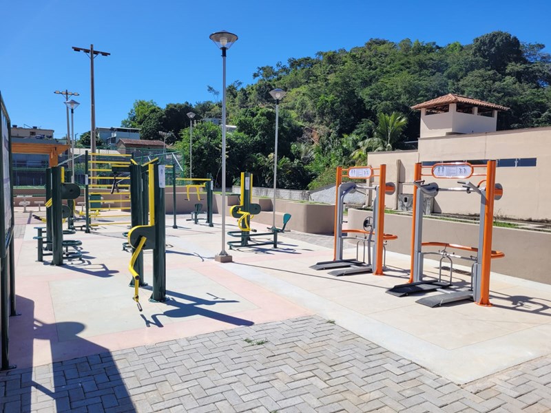 Jerônimo Monteiro recebe primeira etapa de obras no Parque de Exposições