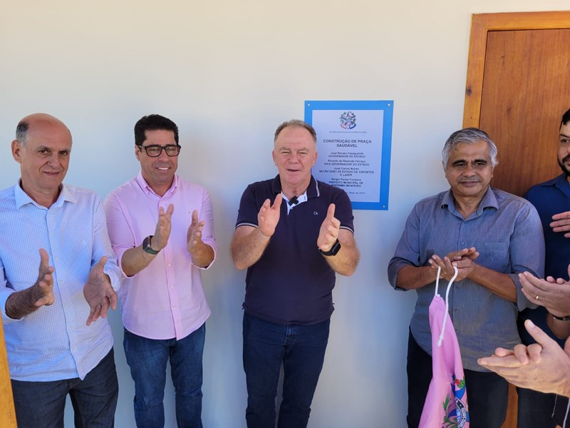 Jerônimo Monteiro recebe primeira etapa de obras no Parque de Exposições