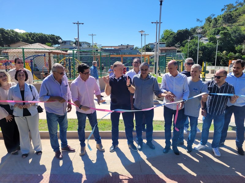 Jerônimo Monteiro recebe primeira etapa de obras no Parque de Exposições