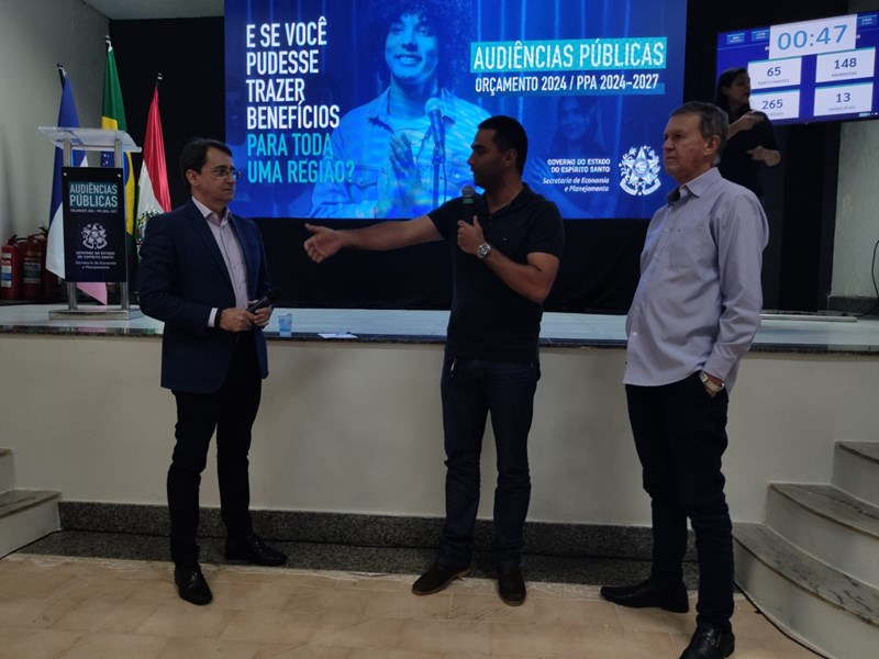 Região Serrana recebe Audiência Pública do Orçamento 2024 e PP 2024-2027