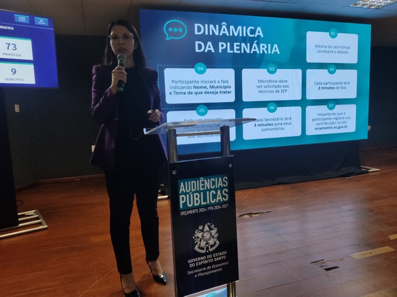 Governador participa de Audiência Pública do Orçamento 2024 e PPA 2024-2027
