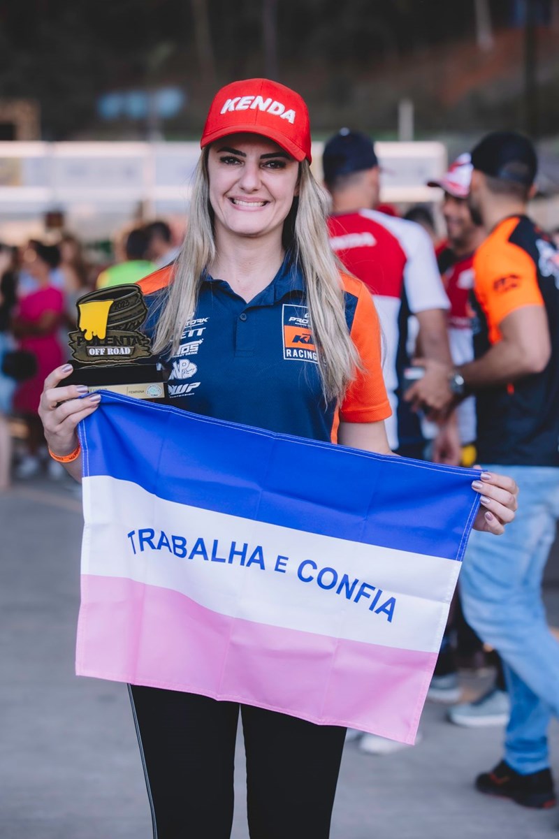Késsia Tristão vence mais uma etapa do Campeonato Brasileiro de Enduro