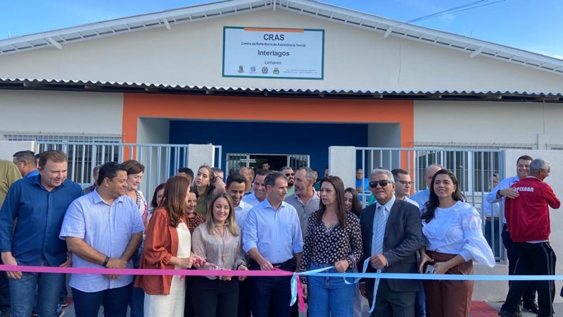 Governo do Estado faz entregas na área da Assistência Social e do Esporte em Linhares