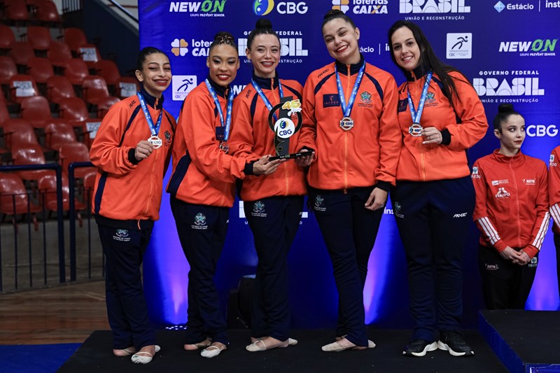 Geovanna Santos é campeã individual geral e Clube Ítalo-Brasileiro termina vice-campeão no Brasileiro