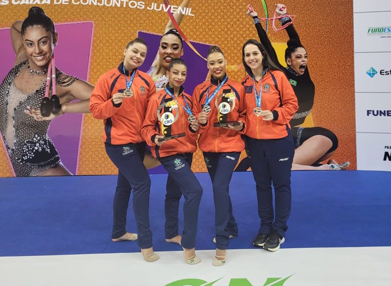 Geovanna Santos é campeã individual geral e Clube Ítalo-Brasileiro termina vice-campeão no Brasileiro