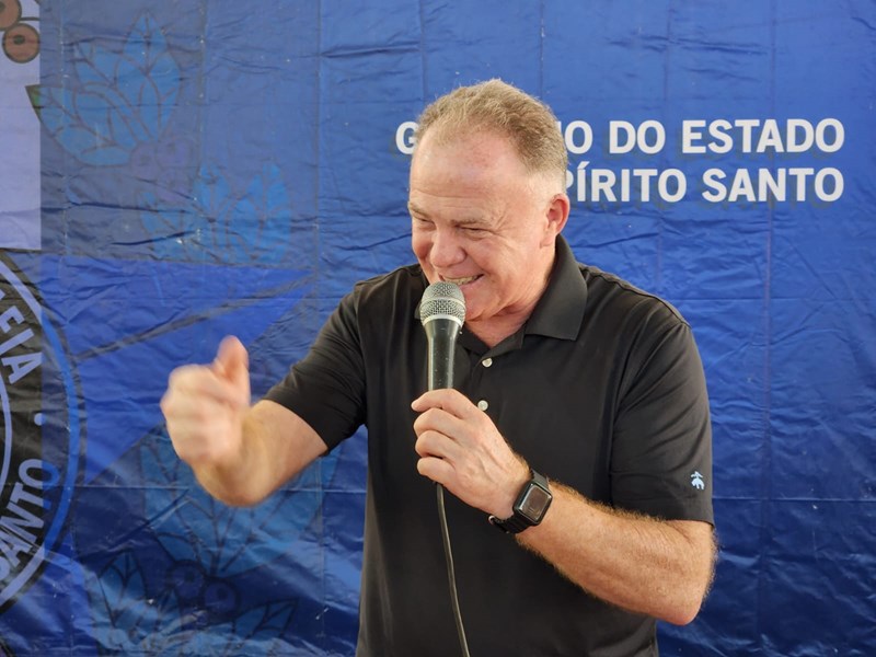 Governador entrega obras e anuncia novas ações em Conceição da Barra