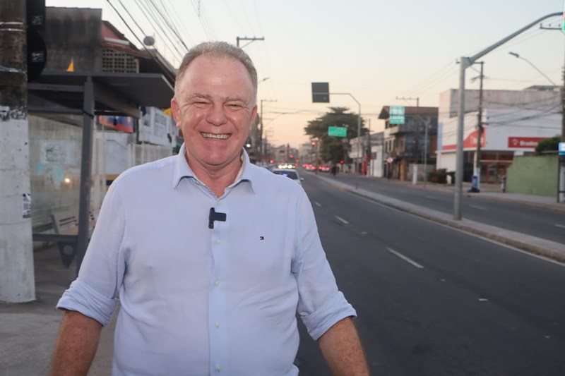 Governador visita obras na Avenida Abido Saadi e do Contorno de Jacaraípe, na Serra