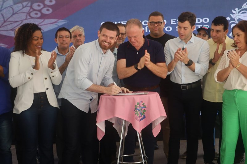 Cesan inicia obras de ampliação da ETA Caçaroca em Vila Velha