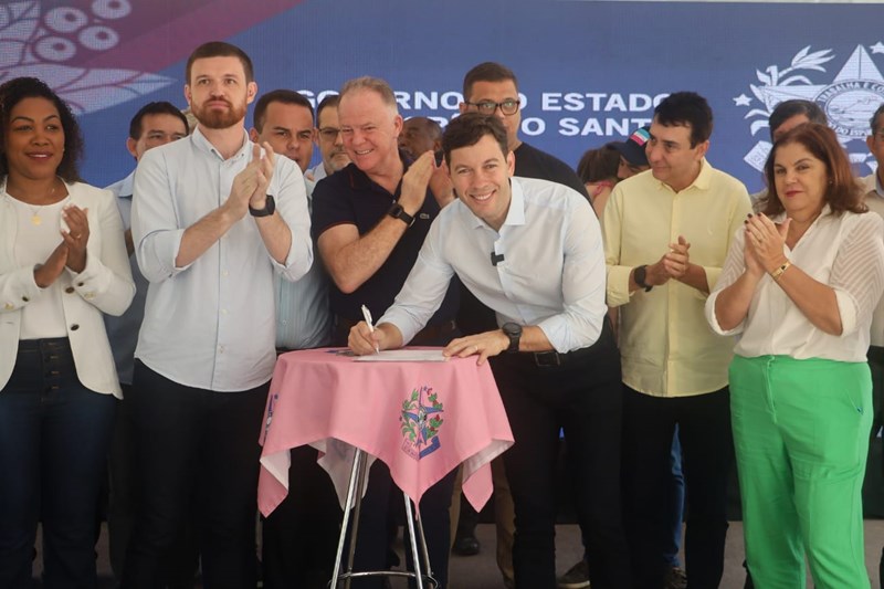 Cesan inicia obras de ampliação da ETA Caçaroca em Vila Velha