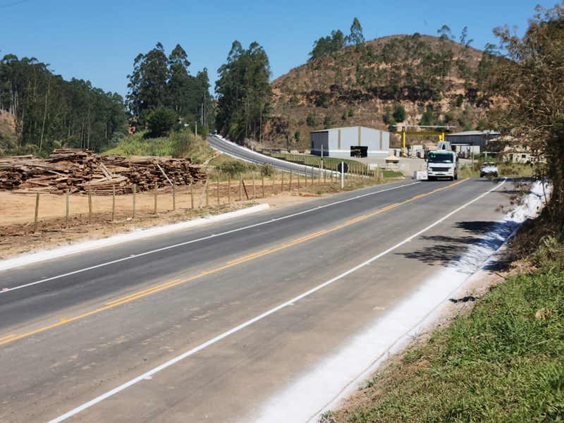 Governo entrega obras de reabilitação da Rodovia ES-165, em Conceição do Castelo