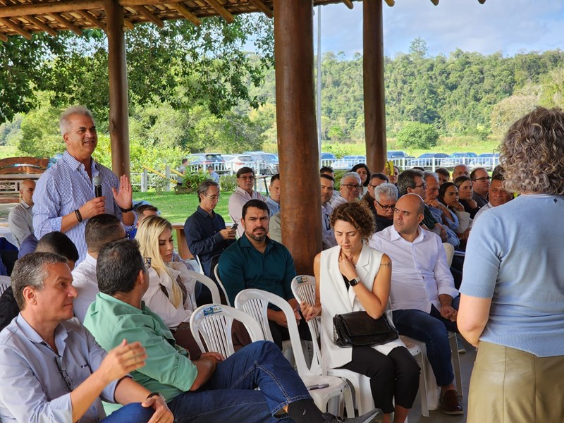 Nova ferrovia Santa Leopoldina x Anchieta é apresentada ao movimento empresarial do sul capixaba