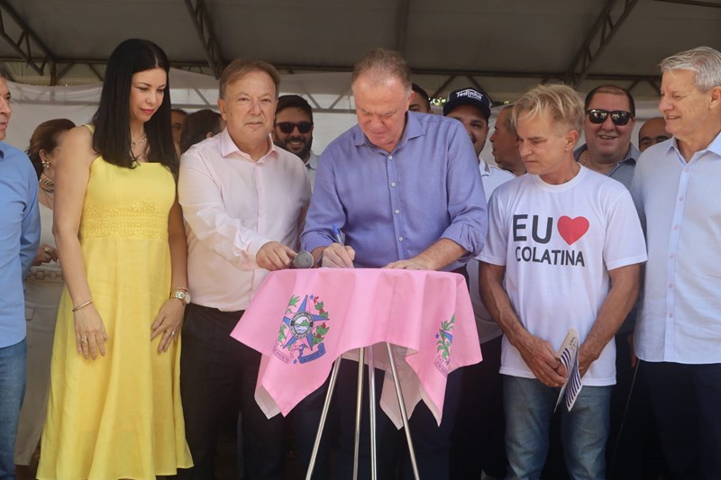 Governador anuncia novos investimentos no aniversário de 102 anos de Colatina