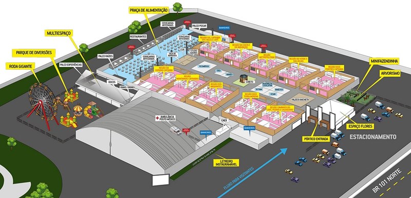 Feira dos Municípios tem início nesta quinta-feira (31) e reúne o melhor da gastronomia, cultura e música do Estado