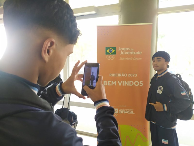 Delegação capixaba começa a chegar em Ribeirão Preto-SP para disputa dos Jogos da Juventude 2023