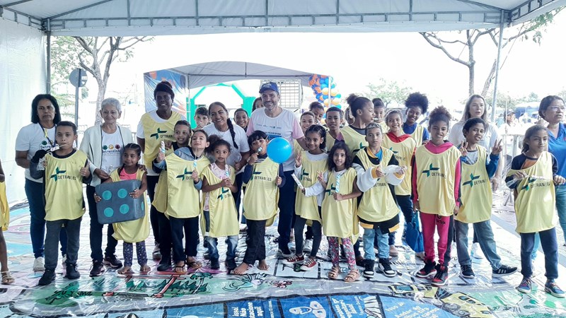 Ações educativas do Detran|ES conscientizam público na inauguração da Ciclovia da vida e ampliação da Terceira Ponte
