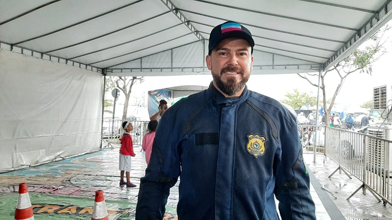 Ações educativas do Detran|ES conscientizam público na inauguração da Ciclovia da vida e ampliação da Terceira Ponte