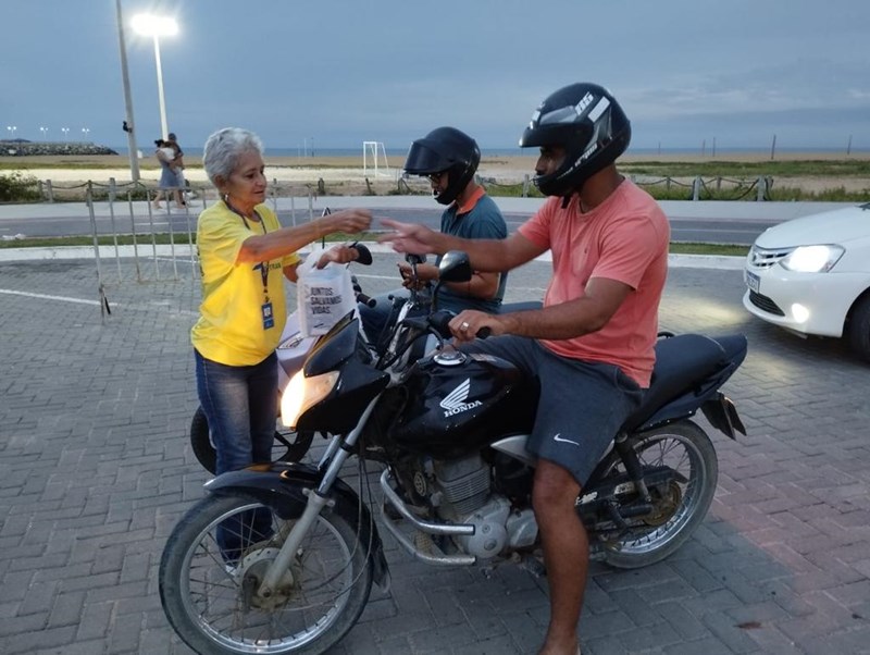 Detran|ES reforça conscientização para trânsito seguro em Marataízes