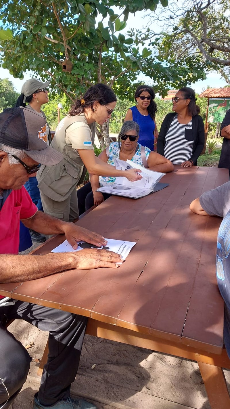 Programa Trilha Cidadã: grupo de cegos visita Parque Estadual Paulo César Vinha