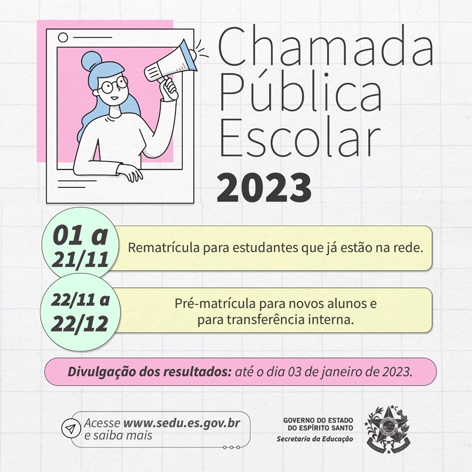 Governo ES - Sedu divulga Regimento Geral e Calendário dos 'Jogos Escolares da Rede Estadual/ES 2023