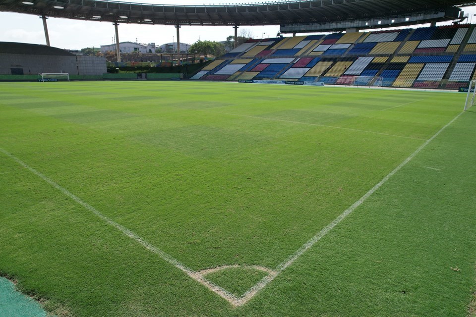 Primeira partida do futebol brasileiro exibida no metaverso, na Kubikz Arena.  - Kubikz