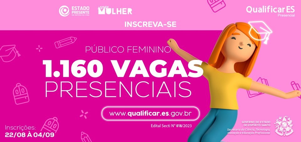 Programa Qualificar ES está com vagas de cursos gratuitos em Vargem Alta