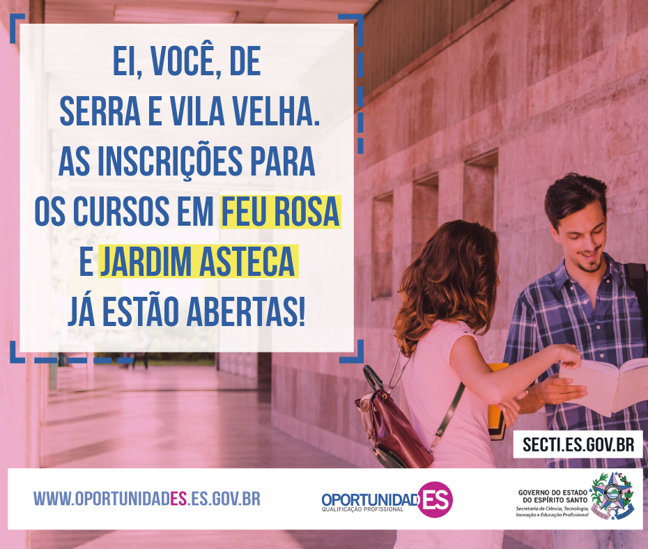 Arte Secti - 29.09---13H---INSCRIÇÕES-PARA-JARDIM-ASTECA-E-FEU-ROSA|||Fotógrafo:Assessoria de Comunicação/Secti