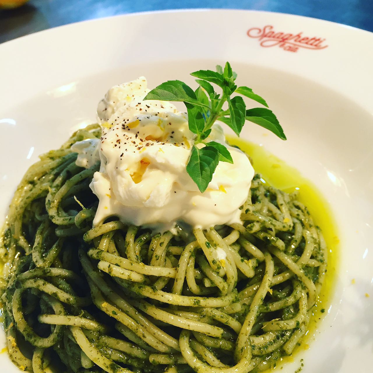 Banestes - 1109 - Spaghetti  Cia_Spaghetti ao Pesto com Creme de Burrata|||Fotógrafo:Divulgação